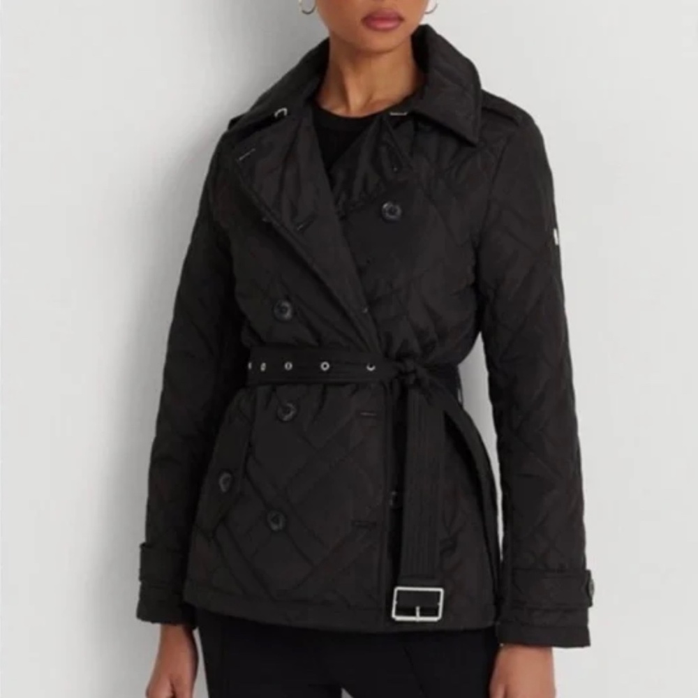 NWT  Ralph Lauren Quilted Jacket Dark Blue XXL